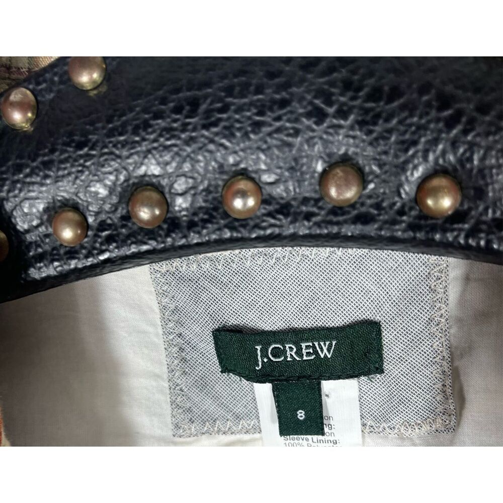 J.Crew Patchwork Blazer Jacket Size 8 - image 7